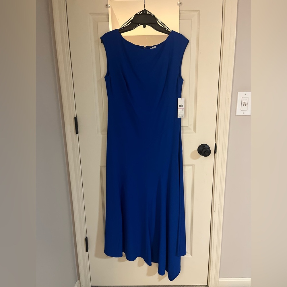 DKNY Blue Sleeveless Tank Top